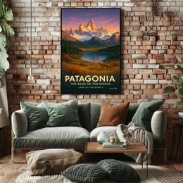 Patagonia The Edge of the World Poster