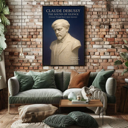Claude Debussy The Sound Of Silence Poster