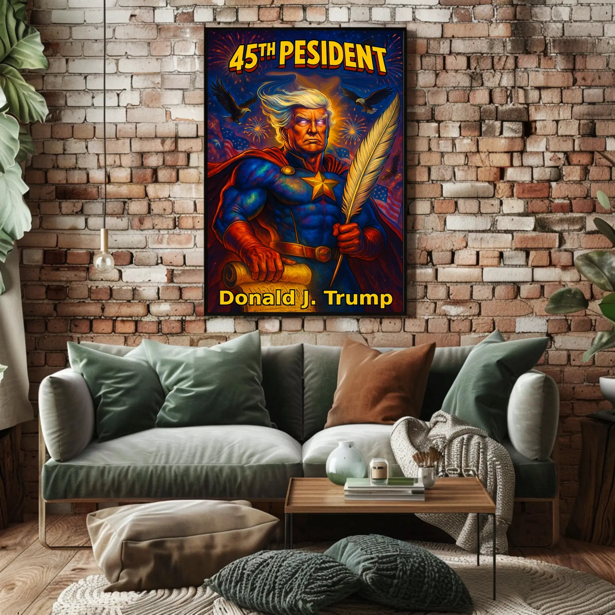 Donald J. Trump 45th President Poster