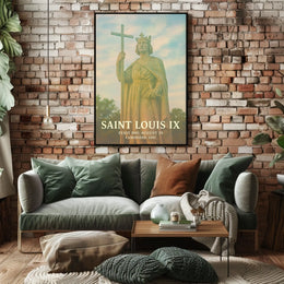 Saint Louis Ix Poster