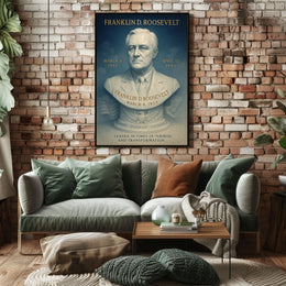 Franklin D. Roosevelt Poster