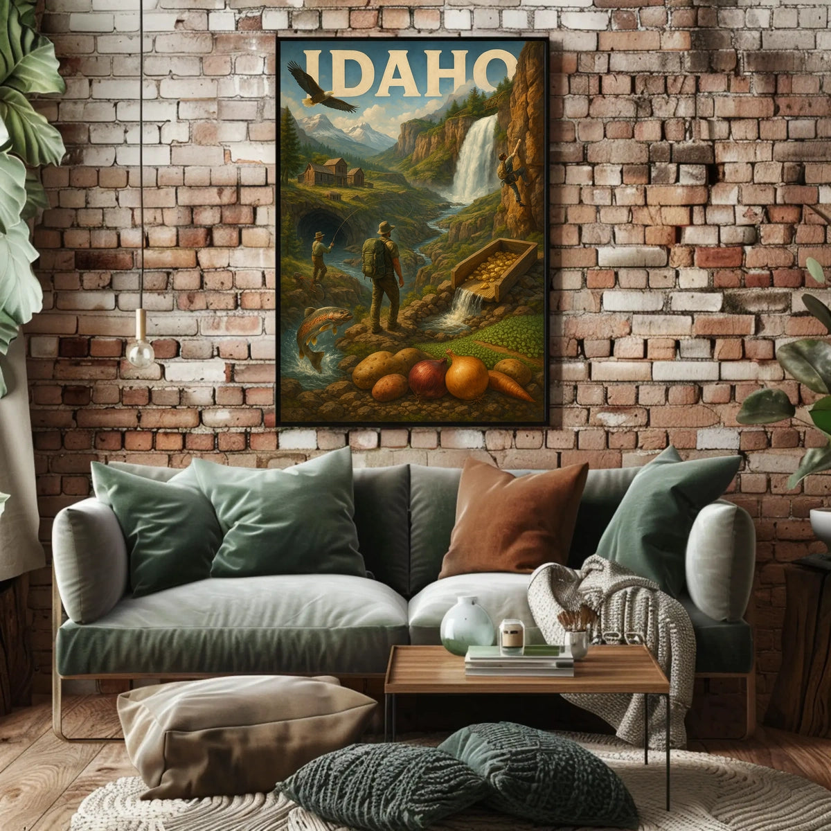 Discover Idaho Poster