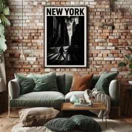 New York Cityscape Poster