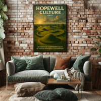 Hopewell Culture Ohio Poster