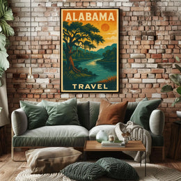 Explore Alabama Poster
