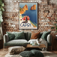 Capri LIsola Del Sole Poster