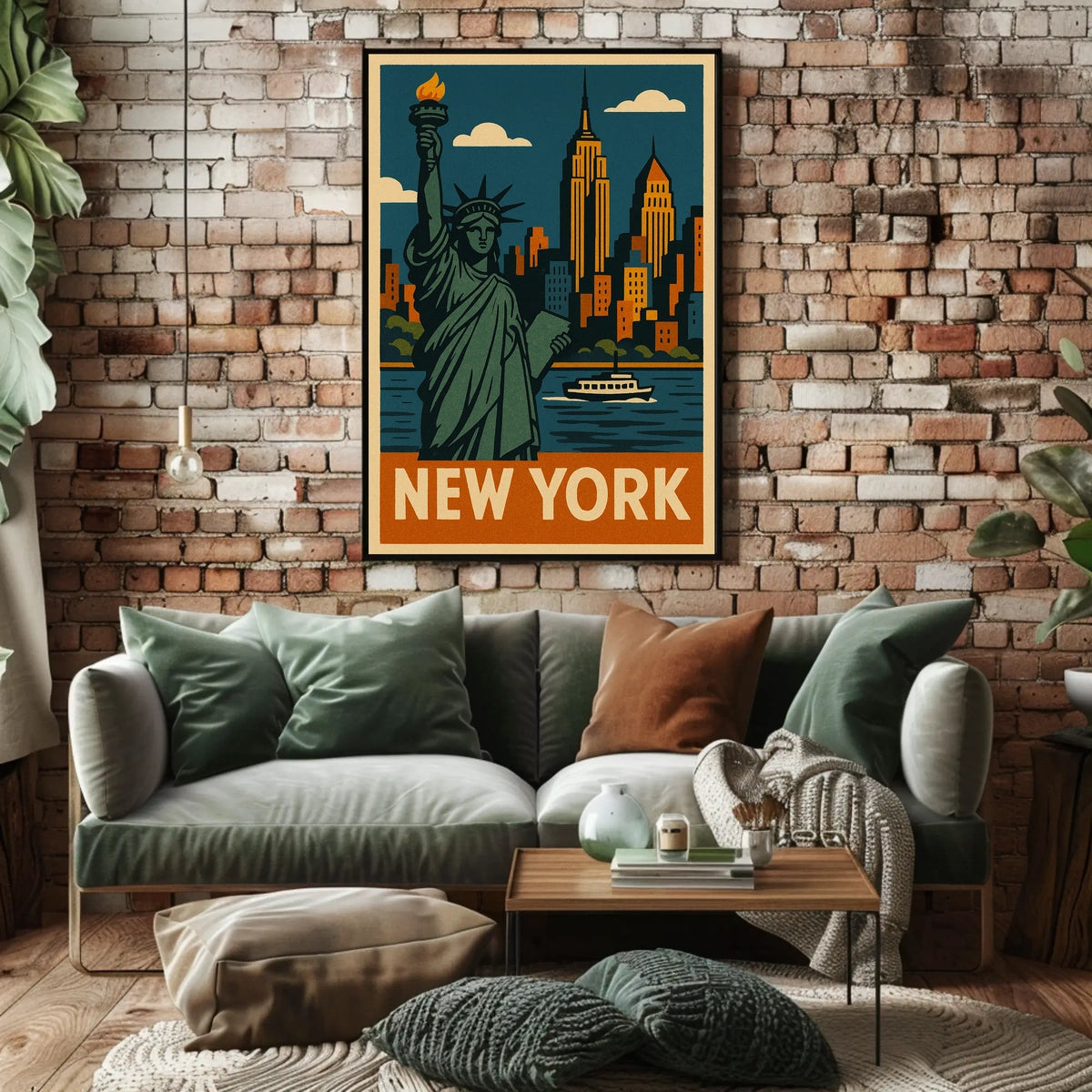 New York City Skyline Poster