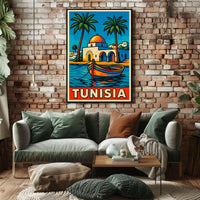 Vibrant Tunisia Poster