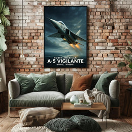 North American A5 Vigilante Poster PosterGoat