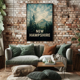 New Hampshire Wilderness Poster