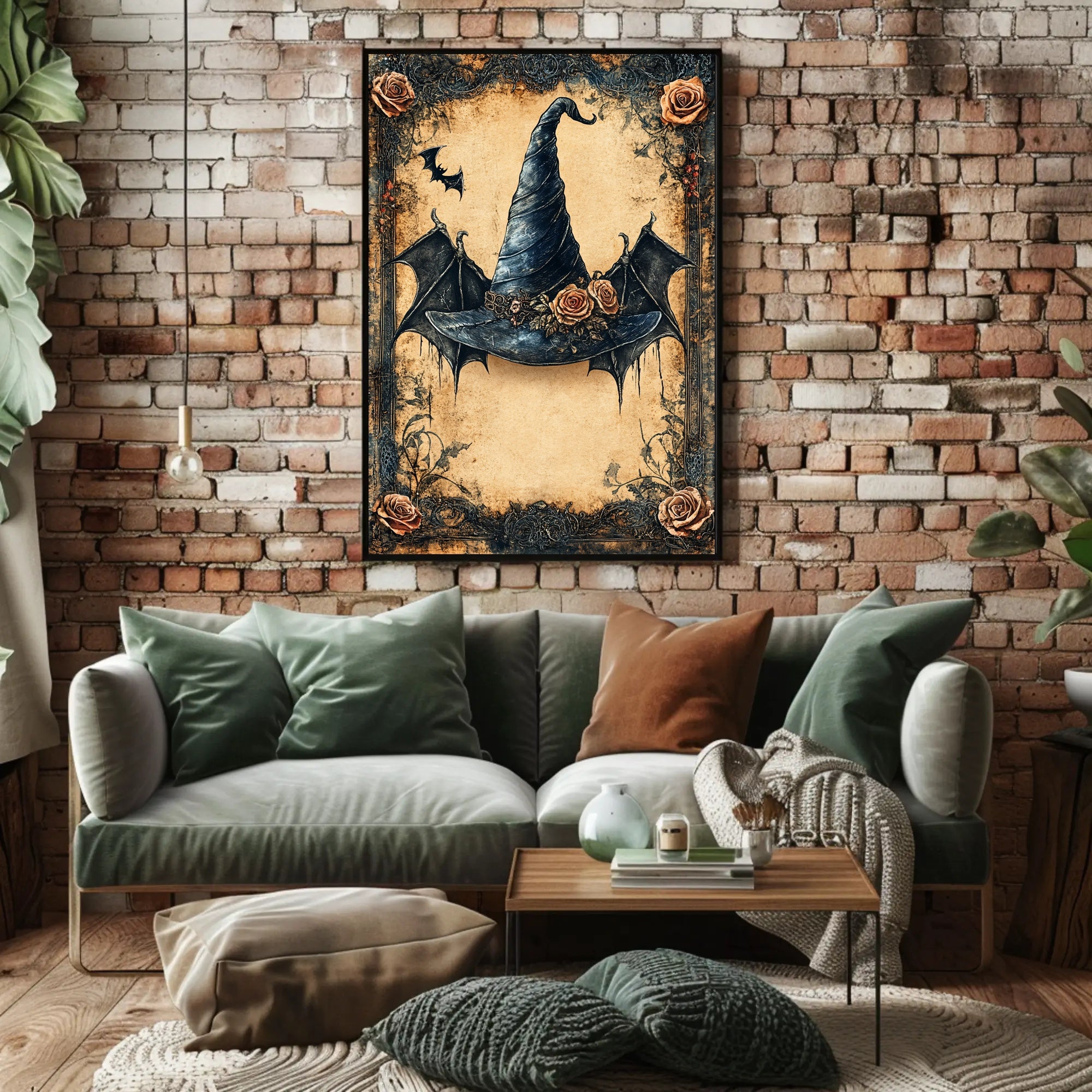 Enchanted WitchS Hat Poster