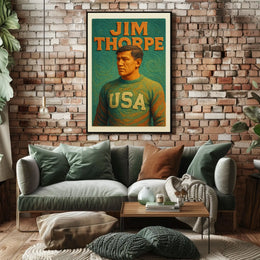 Jim Thorpe Tribute Poster