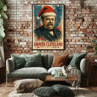 Grover Cleveland 24th President of the United States Christmas SeriesPoster