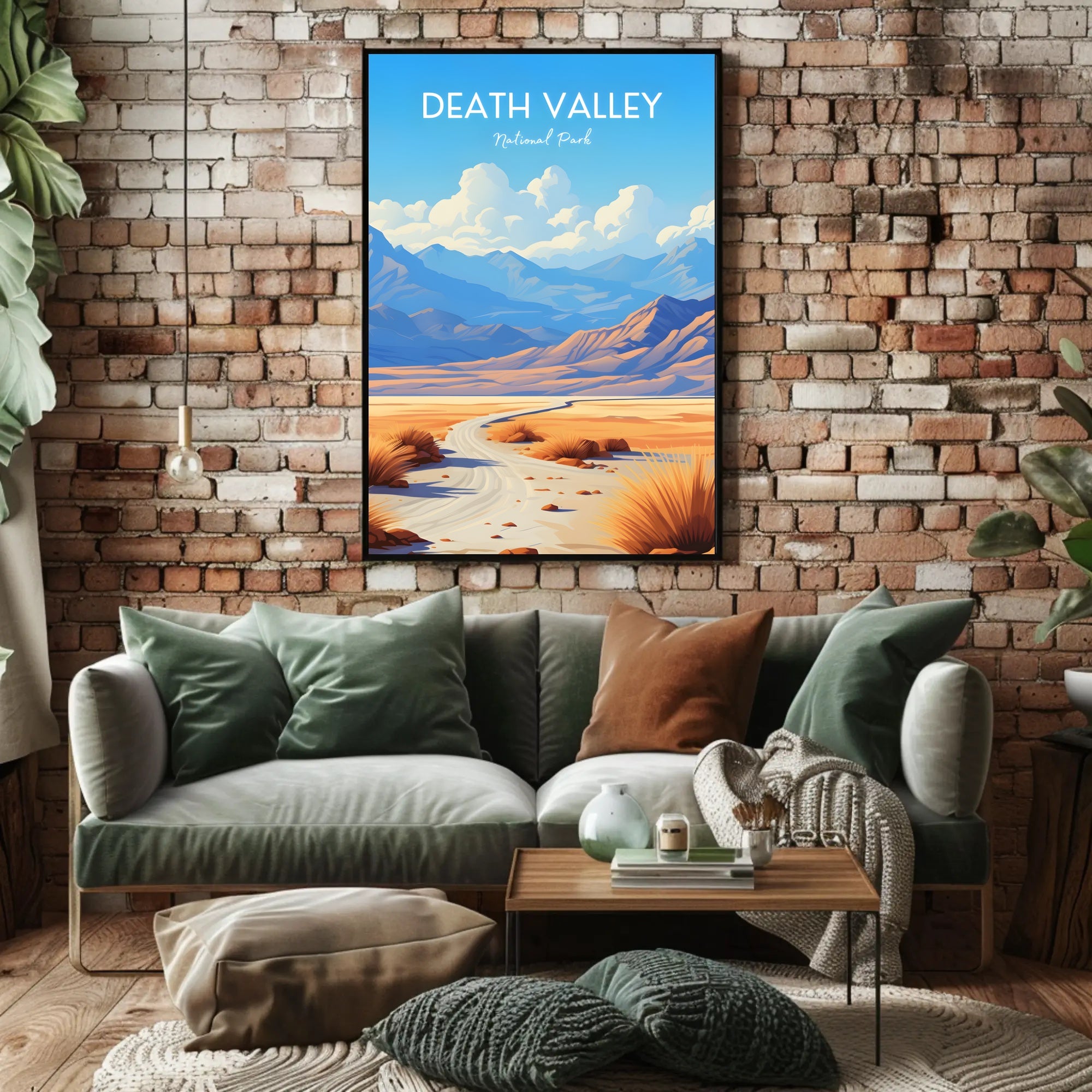 Death Valley National Park Adventure National Park Poster