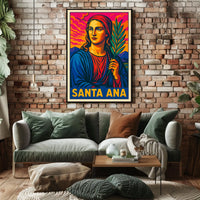 Santa Ana Saint Poster