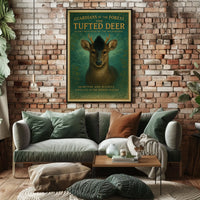 Guardians of the Forest The Tufted Deer Poster