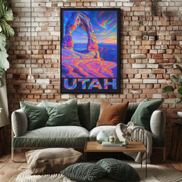Vibrant Utah Landscape Poster