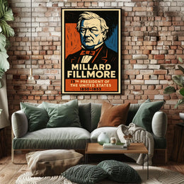 Millard Fillmore 13th President Poster