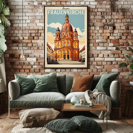 Frauenkirche in Dresden Poster