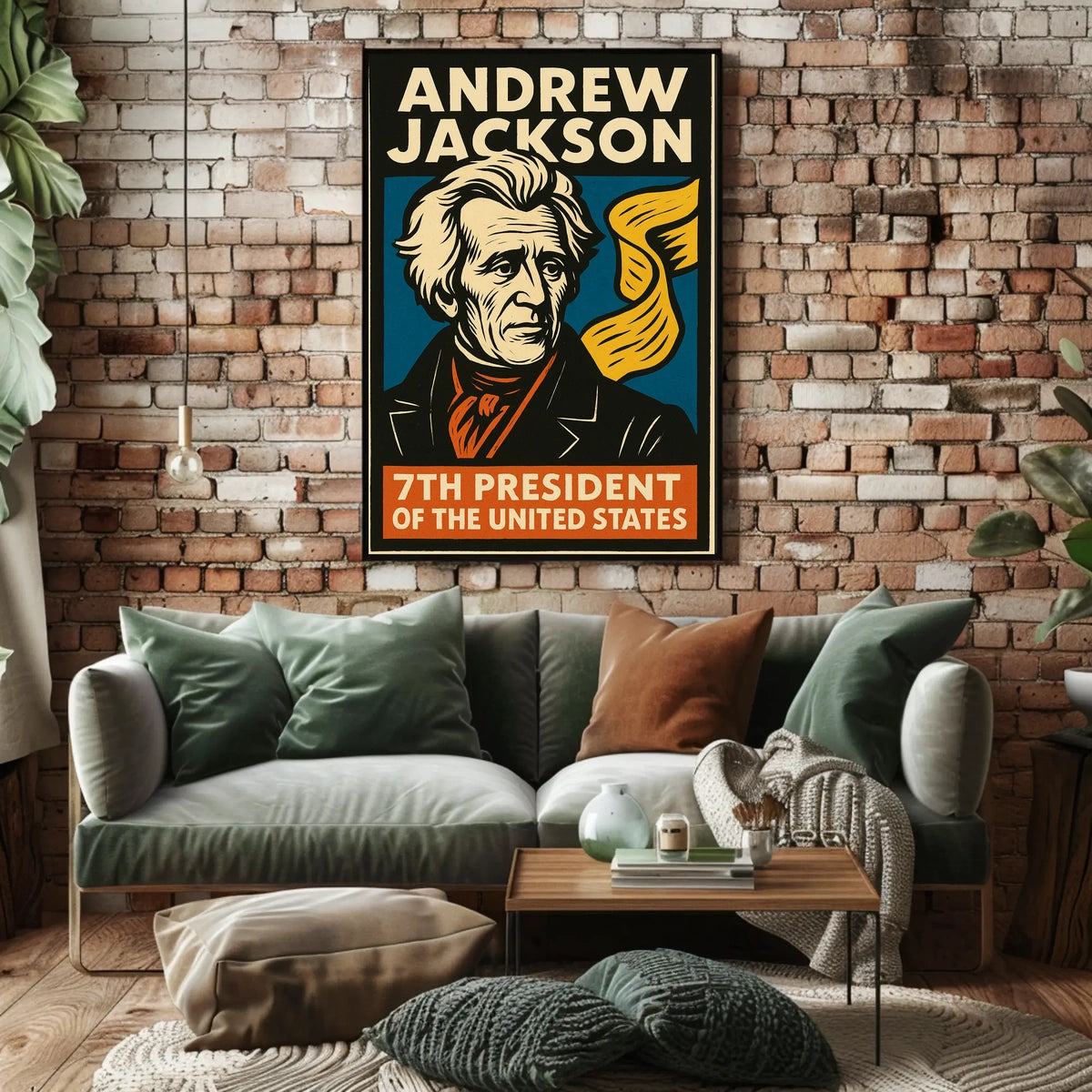 Andrew Jackson 7th President Poster