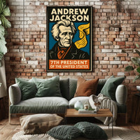 Andrew Jackson 7th President Poster