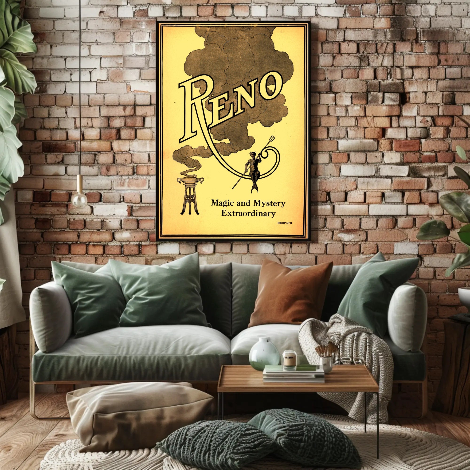 Magic and Mystery Vintage Artistic Cultural Heritage Poster