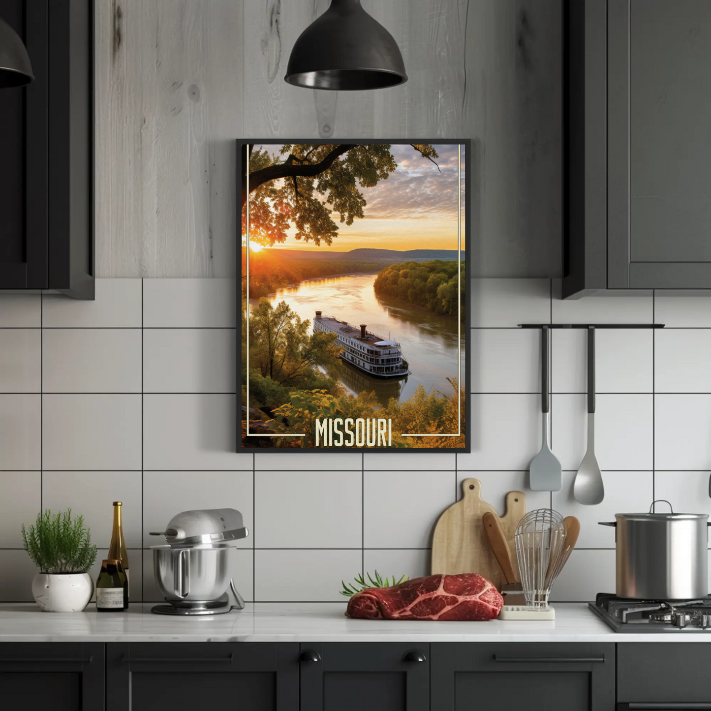 Missouri Vintage Poster