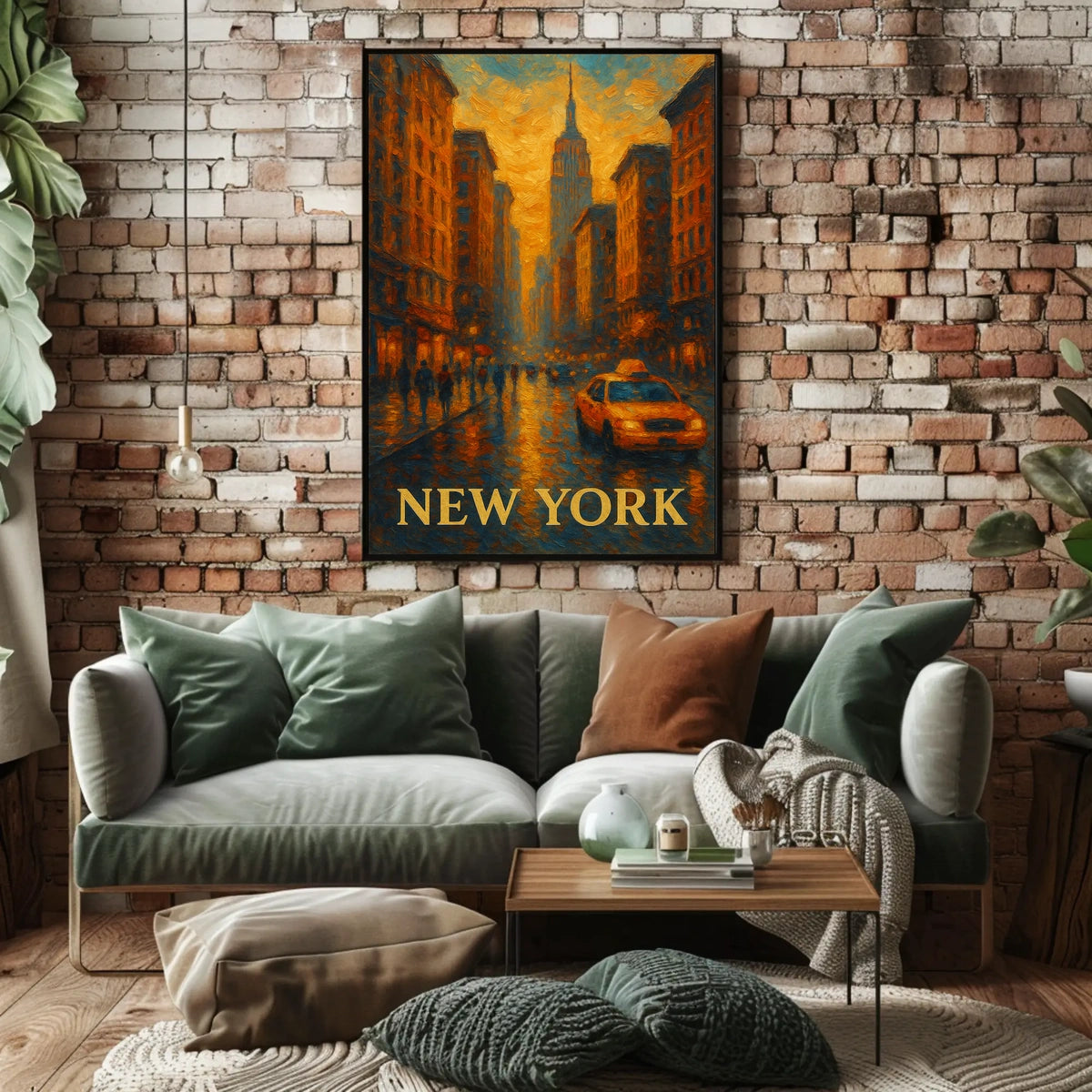 New York Cityscape Poster