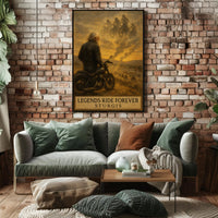 Vintage Motorcycle Heritage at Sturgis Cultural or Heritage Poster