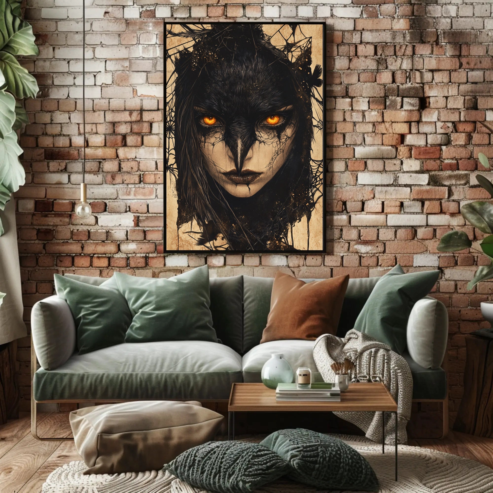 The Enigmatic Raven Poster