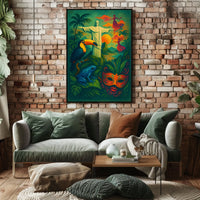 Vibrant Brazil Poster