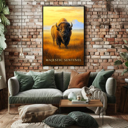 Majestic Sentinel Poster PosterGoat