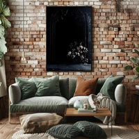 Mysterious Gothic Floral Archway Art Poster - Abstract or Artistic Poster PosterGoat
