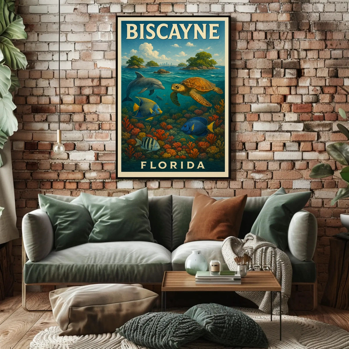 Biscayne Beauty Poster