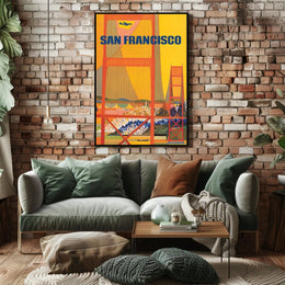 San Francisco Travel Poster