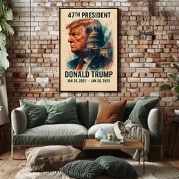 Trump Visionary Capitol Cinematic Poster