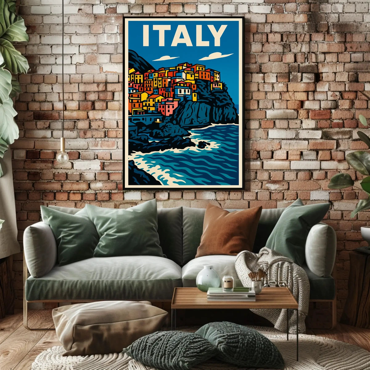 Vibrant Italy Poster