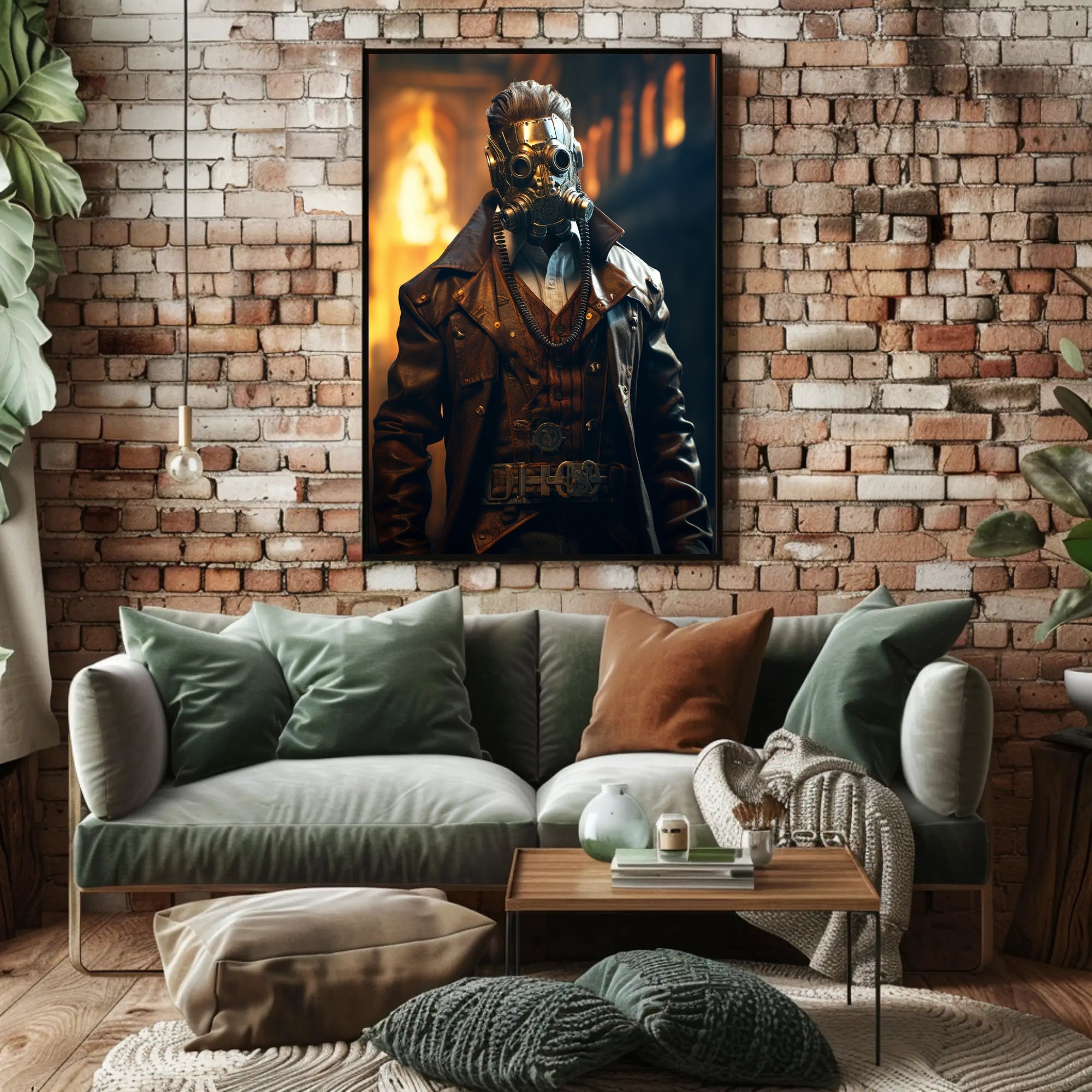 Steampunk Adventure Art Poster for Cultural or Heritage Poster