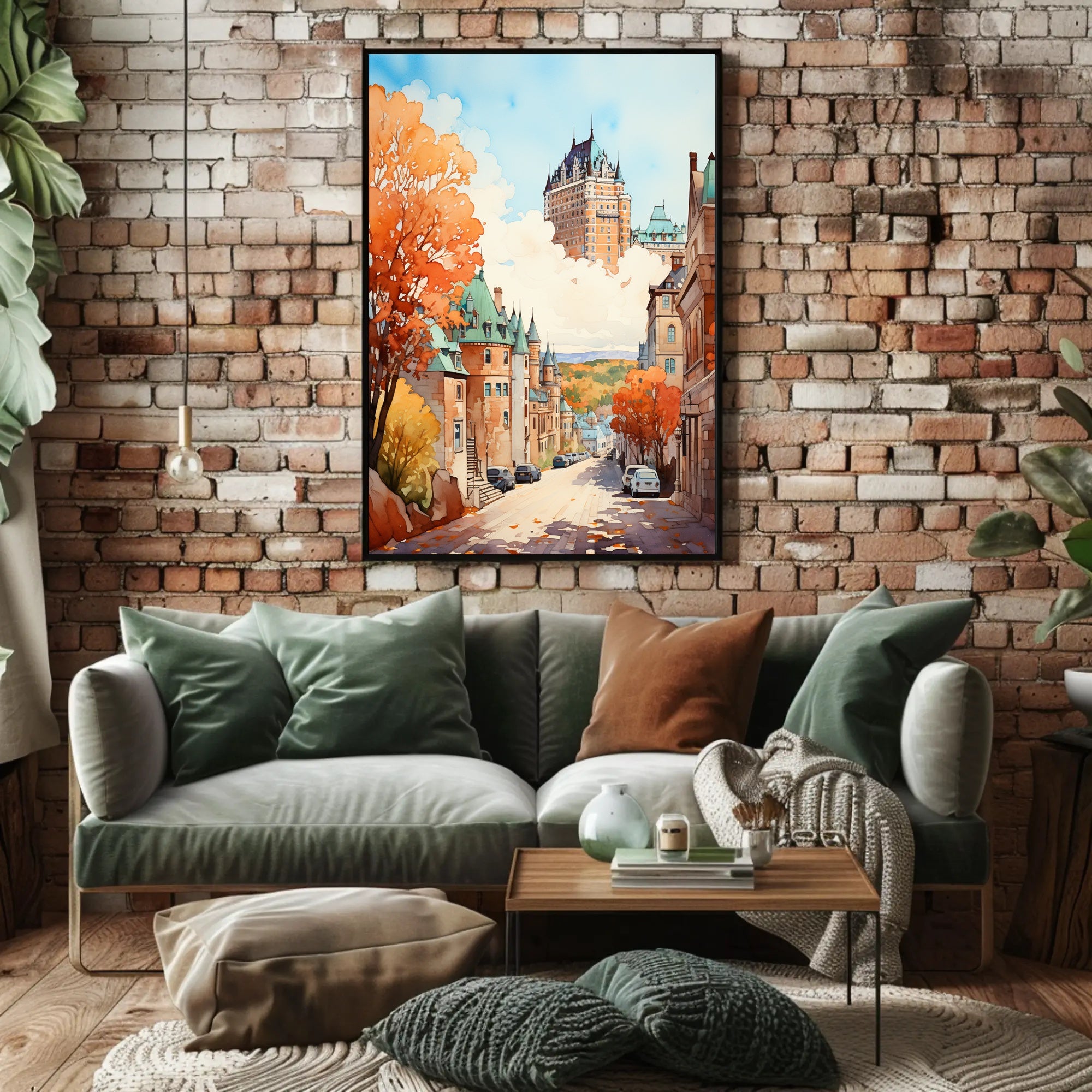 Autumn In The City Poster