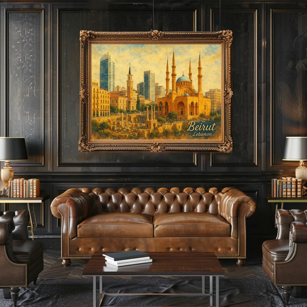 Beirut Cityscape Wanderlust Photography Poster