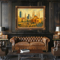 Beirut Cityscape Wanderlust Photography Poster