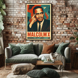 Malcolm X Poster