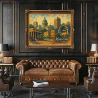 Monrovia Liberia Cityscape Photography Wanderlust Poster