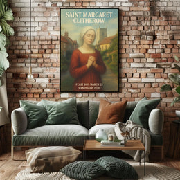 Saint Margaret Clitherow Poster