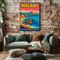 Vibrant Malawi Poster