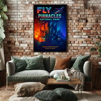 Fly Pinnacles National Park Art Print