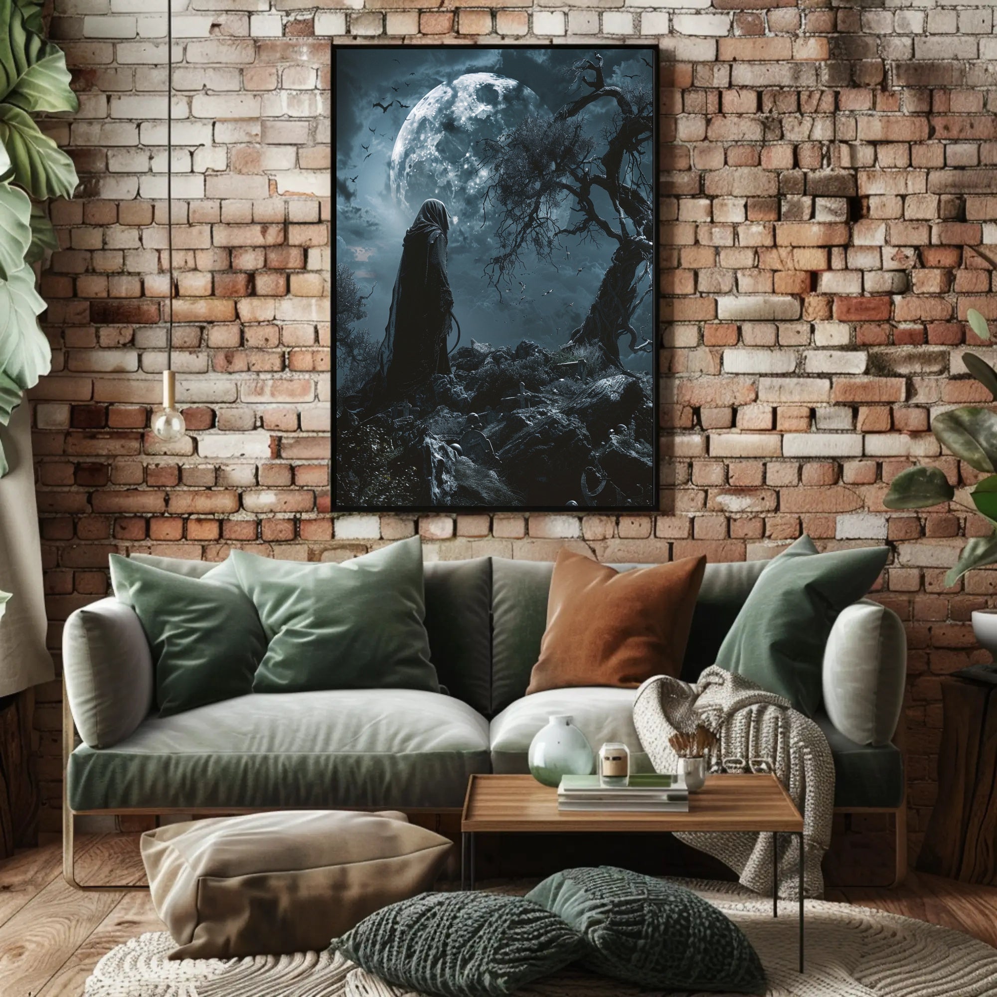 Moonlit Reaper Poster PosterGoat