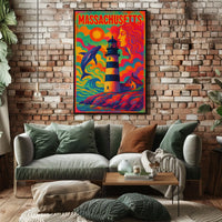 Massachusetts Dreamscape Poster