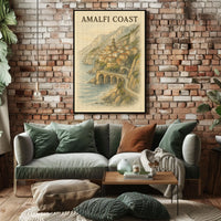 Amalfi Coast Scenic Beauty Poster