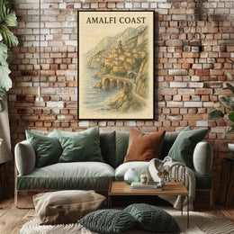 Amalfi Coast Scenic Beauty Poster